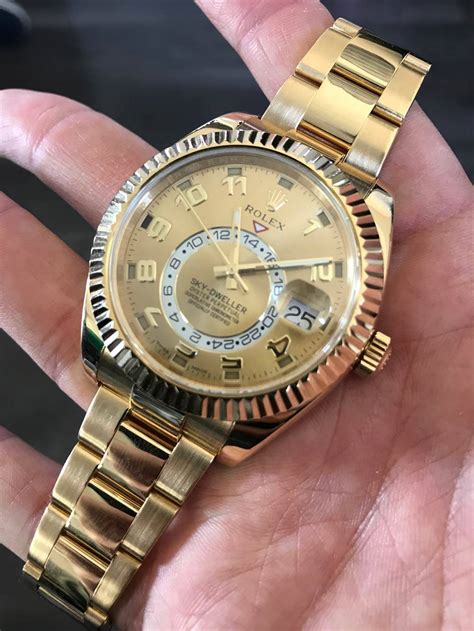 vintage rolex sky dweller|rolex sky dweller price used.